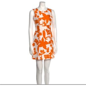 Tory Burch size 12 dress- orange